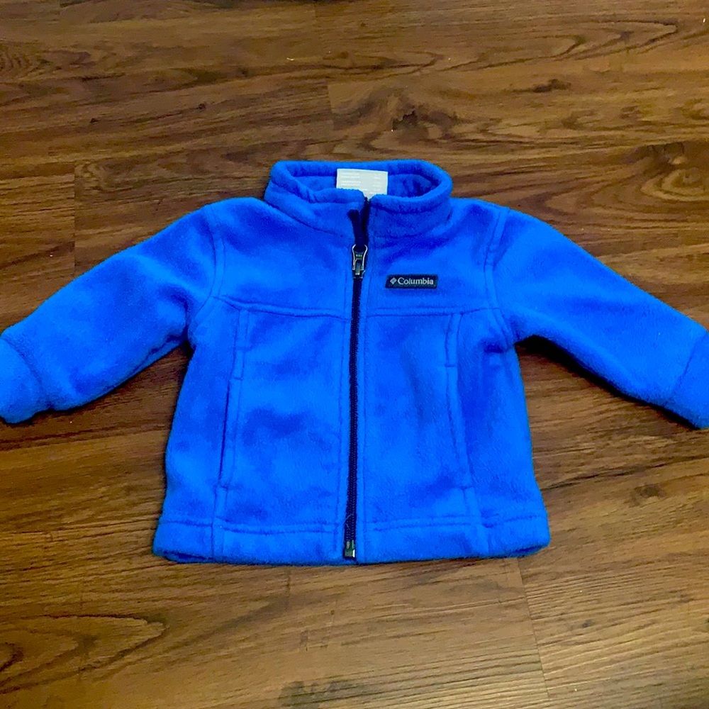Blue Baby Columbia Fleece Jacket (3-6 months)